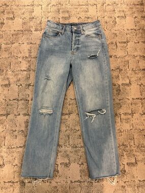 Light Blue Distressed Women’s Jeans